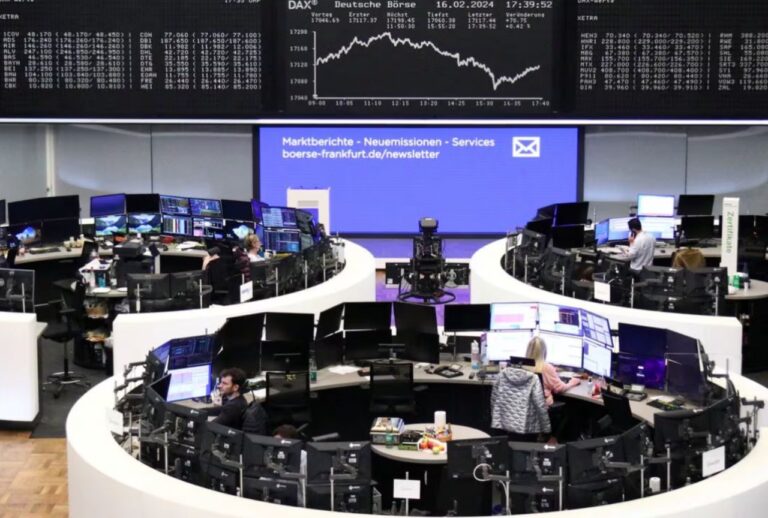 World shares singed by stubborn inflation and slow China growth