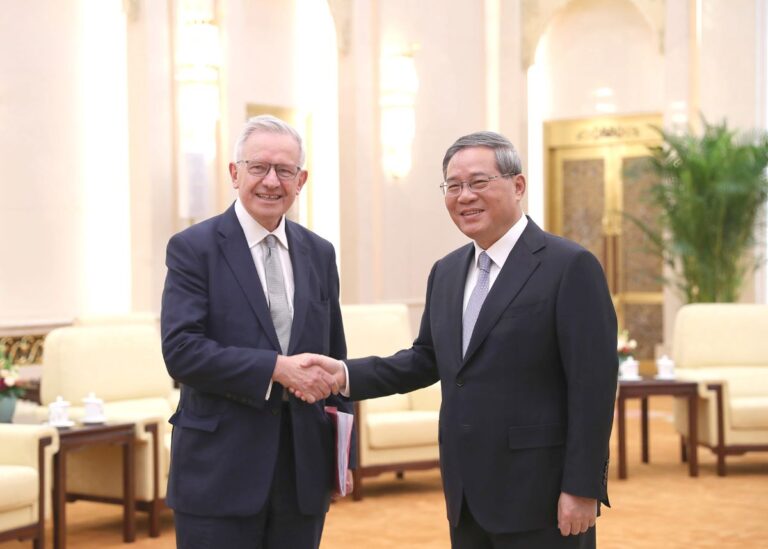 Chinese Premier Li Qiang meets CBBC delegation from UK