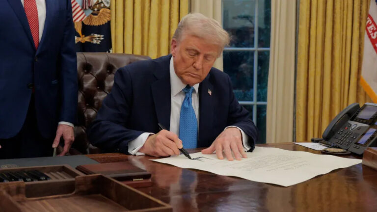 Trump suspends tariffs on small packages from China