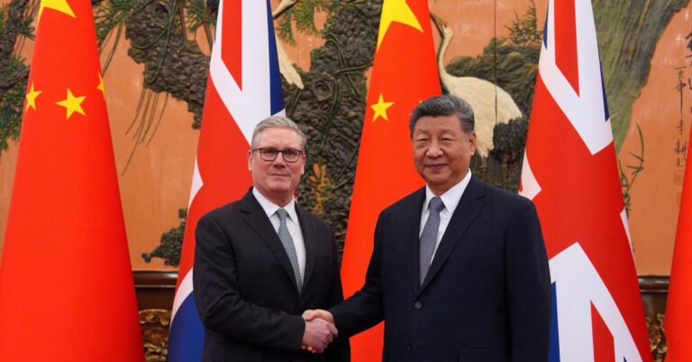 UK’s Starmer arrives in China, encourages firms to seize opportunities